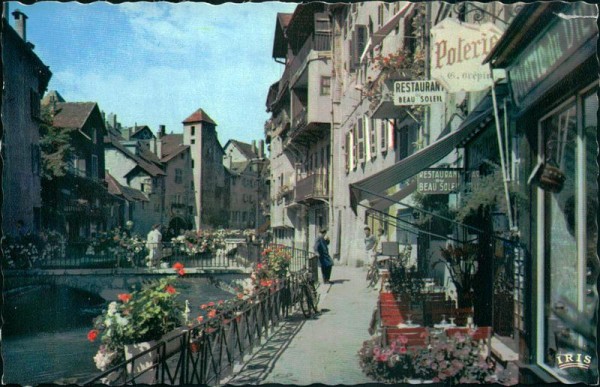 Annecy-Les Quais du Thiou dans les Vieux Quartiers Vorderseite