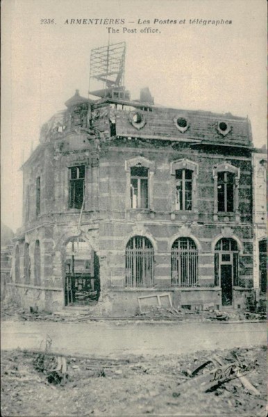 Armentieres-Les Postes et télégraphes Vorderseite