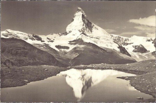Zermatt - Matterhorn (4478 m) Vorderseite