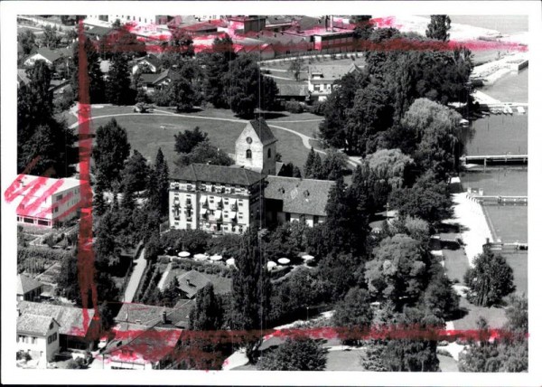 Romanshorn, Schloss, Flugaufnahme Vorderseite