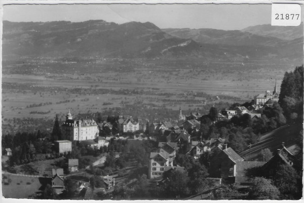 Luftkurort Walzenhausen - Blick ins Rheintal