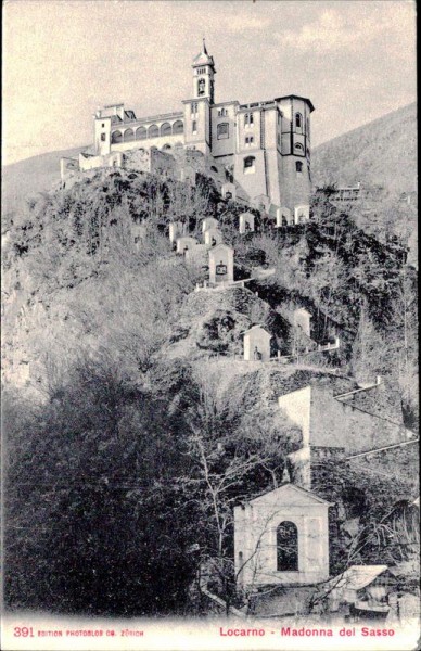 Locarno, Madonna del Sasso Vorderseite