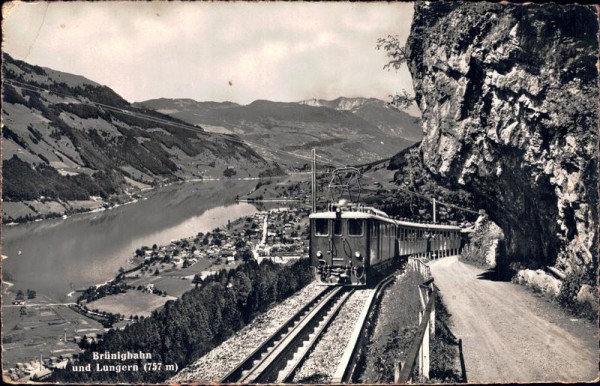 Brünigbahn und Lungern Vorderseite