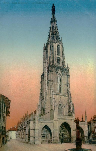 Berner Münster Vorderseite