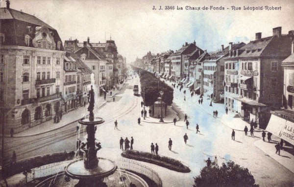La Chaux-de-Fonds - Rue Léopold-Robert
