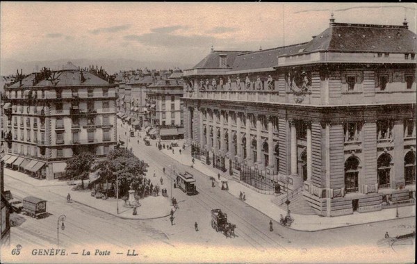 Genève/La Poste Vorderseite