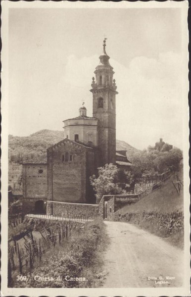 Chiesa di Santa Marta (Carona) Vorderseite