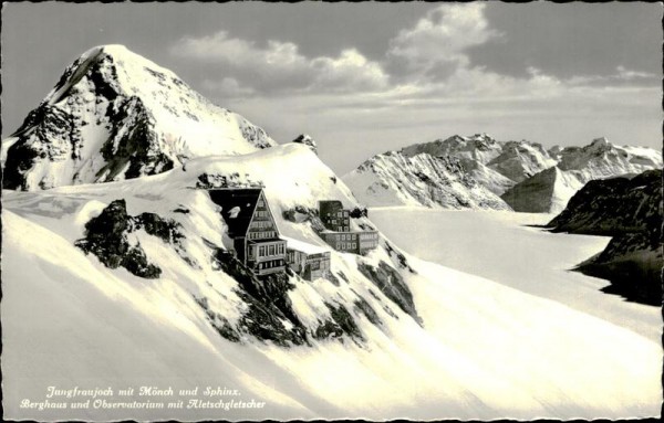 Jungfraujoch (3466 m) Vorderseite