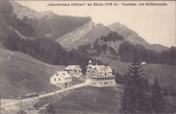 Alpenkurhaus Krätzerli, Urnäsch Vorderseite
