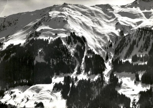 Bergstation und Drosstobel bei Klosters Vorderseite