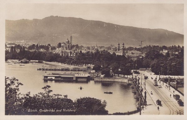 Zürich Quaibrücke  Vorderseite
