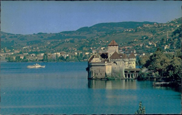 Montreux -  Château de Chillon/Schloss Chillon Vorderseite