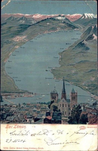 Genève/Lac Léman Vorderseite