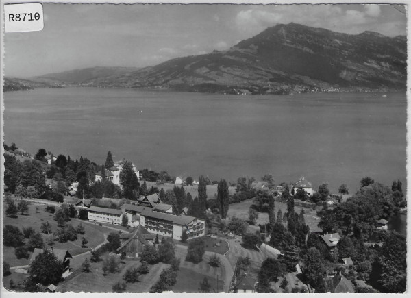 Flugaufnahme Kastanienbaum Kurheim St. Chrischona mit Bürgenstock - Flugbild P. Zaugg