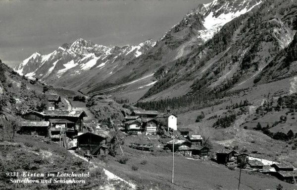 Eisten im Lötschertal Vorderseite