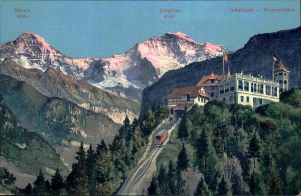 Interlaken Heimwehfluh Vorderseite