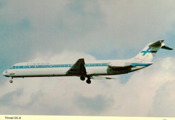 Finnair DC-9 Vorderseite