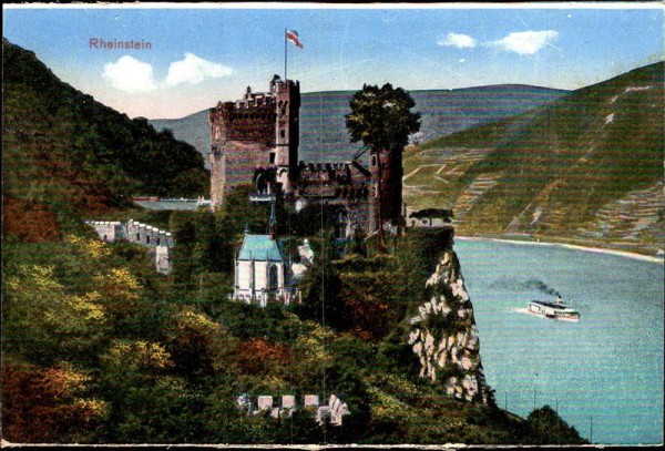 Burg Rheinstein Vorderseite