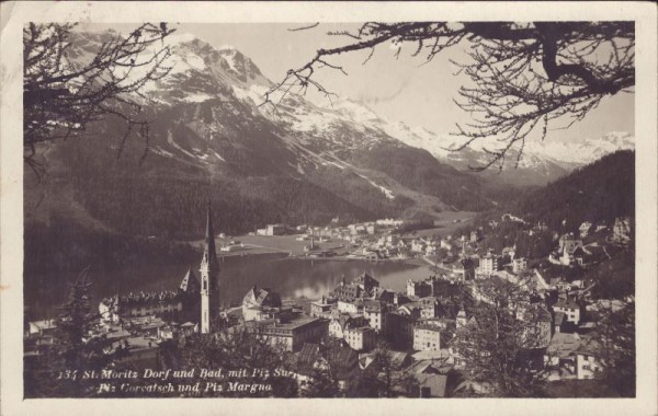 St.Moritz, Dorf und Bad