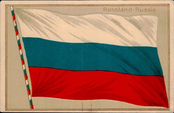 Russland - Flagge Vorderseite