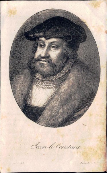 Jean le Constant, Johann der Beständige Vorderseite