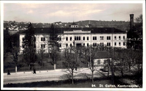 St. Gallen - Kantonsspital Vorderseite