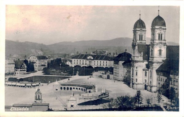 Einsiedeln, Kloster, 1934 - Tausend Jahre Maria Einsiedeln Vorderseite