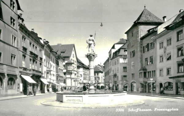 Schaffhausen, Fronwagplatz Vorderseite