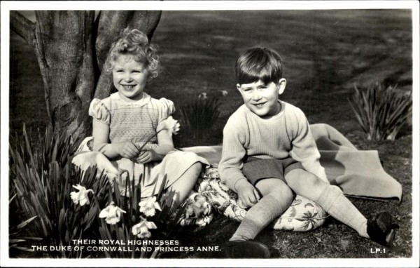 The Duke of Cornwall and Princess Anne Vorderseite