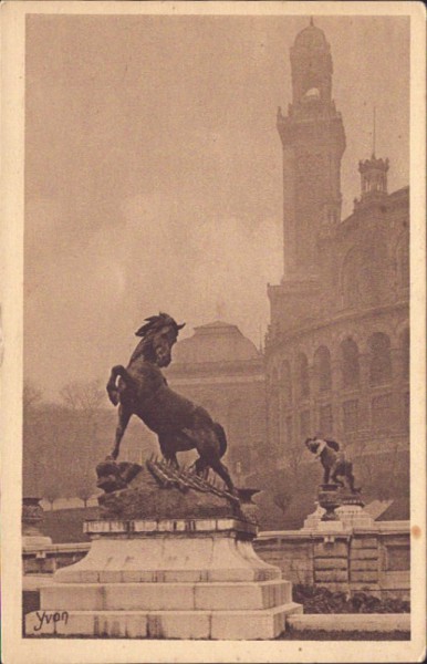 Dans les Jardins du Trocaréro, Paris