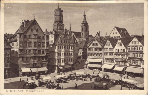 Stuttgart - Marktplatz