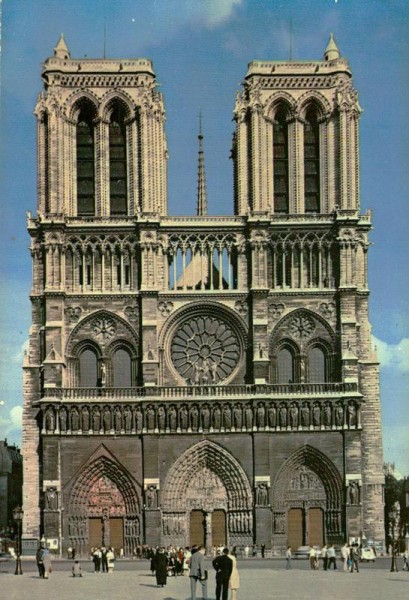 Paris, Notre-Dame Vorderseite