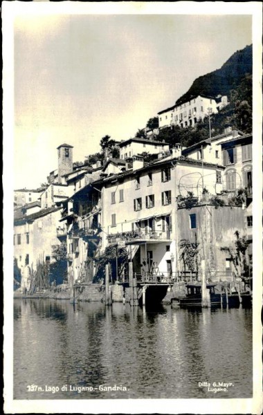 Lago di Lugano/Gandria Vorderseite