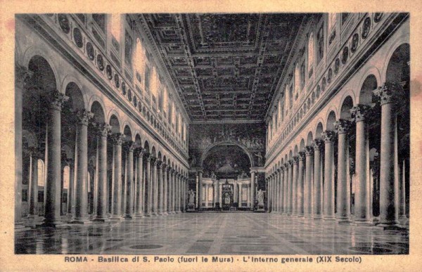 Rom - Pasilica di S. Paolo Vorderseite