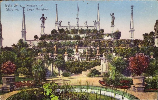 Isola Bella, Terrazze del Giardino,Lago Maggiore