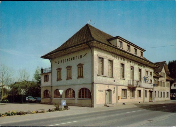 Gasthof Lindengarten, Zell Vorderseite