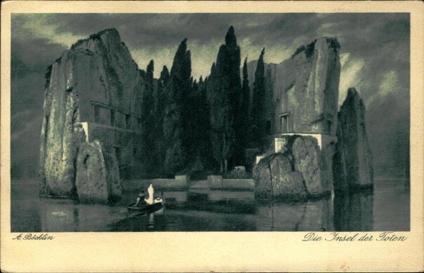 Die Insel der Toten (Arnold Böcklin) Vorderseite