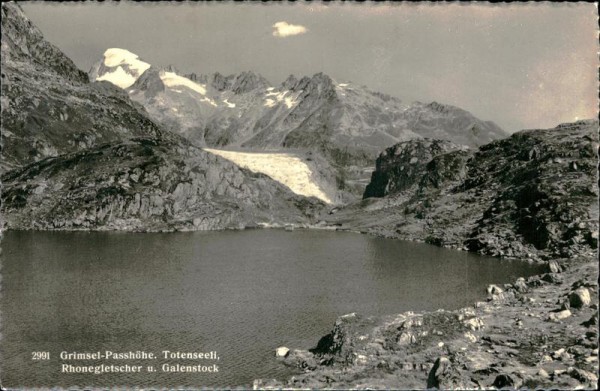 Grimselpass Vorderseite