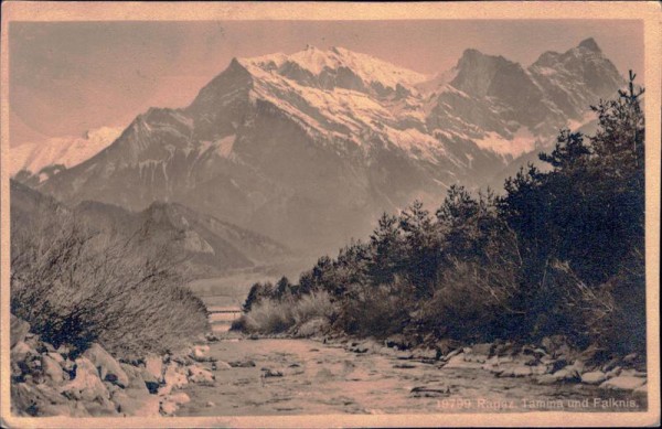 Ragaz, Tamima und Falknis Vorderseite
