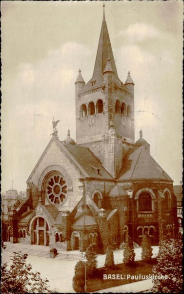Basel/Pauluskirche Vorderseite