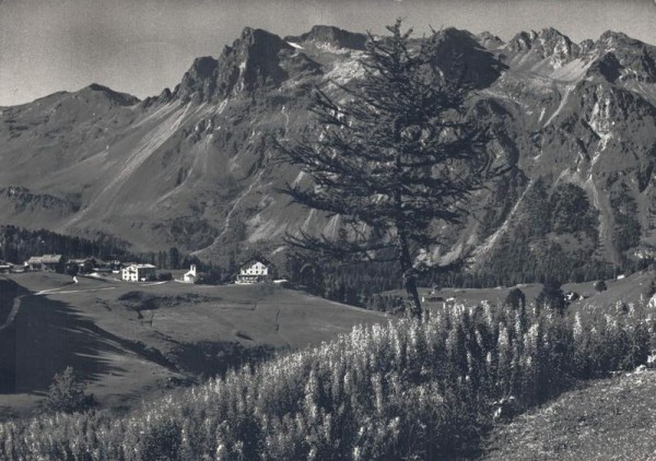 Fex-Crasta (Ober-Engadin) mit Lagrèv-Gruppe Vorderseite