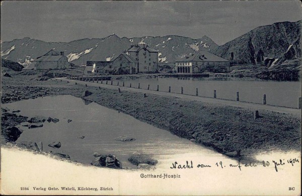 Gotthard-Hospiz Vorderseite