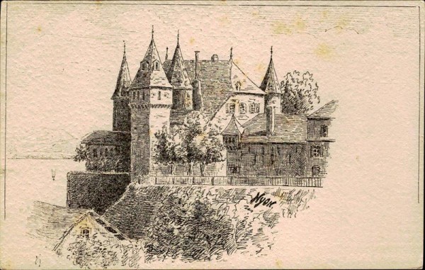 Schloss Nyon Vorderseite
