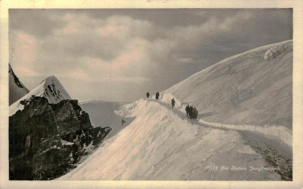 Station Jungfraujoch Vorderseite