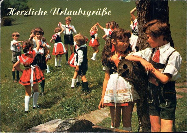 Herzliche Urlaubsgrüsse Vorderseite