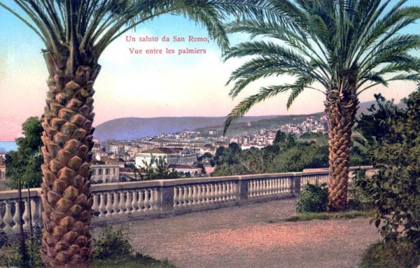 Einen Gruss aus San Remo Vorderseite
