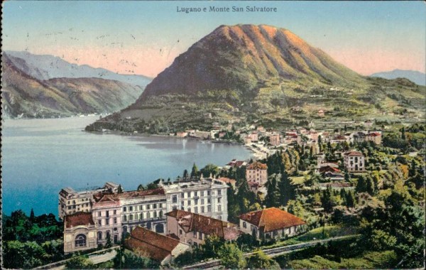 Lugano e Monte San Salvatore  Vorderseite