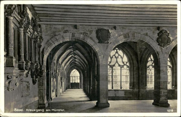 Basel/Kreuzgang am Münster  Vorderseite
