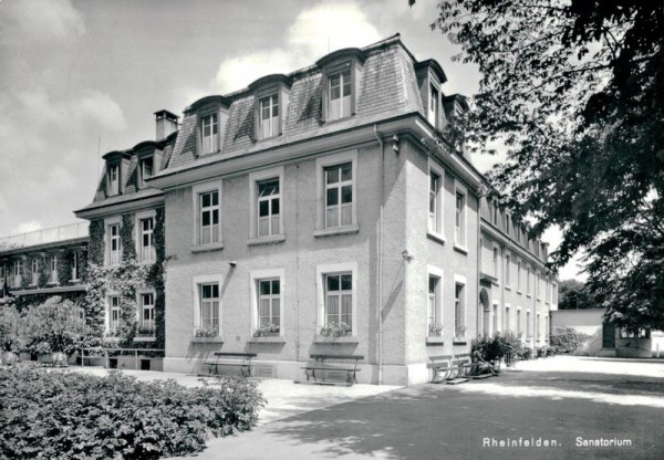 Rheinfelden, Sanatorim Vorderseite