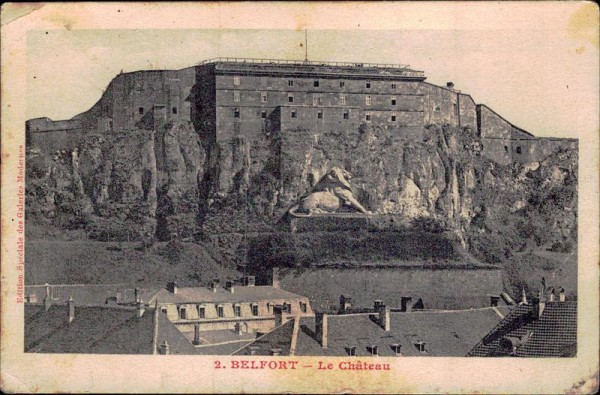 Zitadelle Belfort Vorderseite